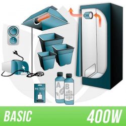 KIT INDOOR TERRA 400W + GROW BOX – BASIC