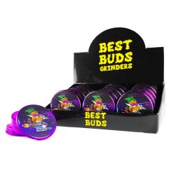 Best Buds Grinder in Plastica Pineapple Express 3 Parts – 50mm